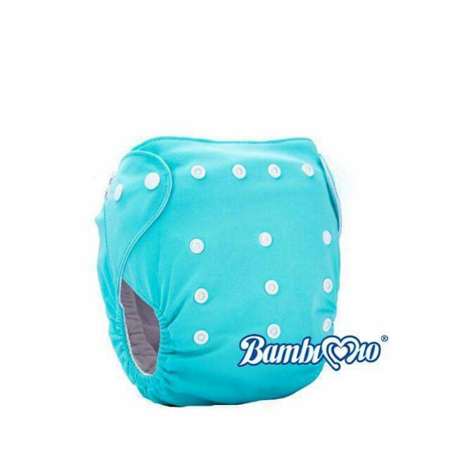 Bỉm vải Bambi Mio Size M(3-16kg), Size L(13-24kg)