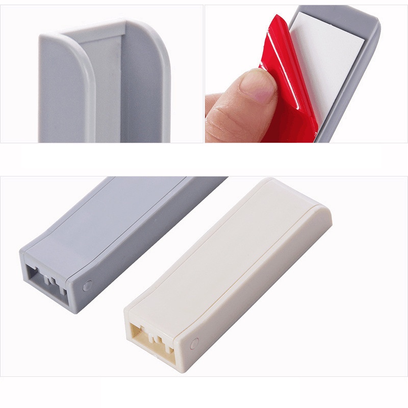 Móc treo đồ HOUSEEKER dán tường bằng nhựa thiết kế gấp gọn tiện dụng cao cấp