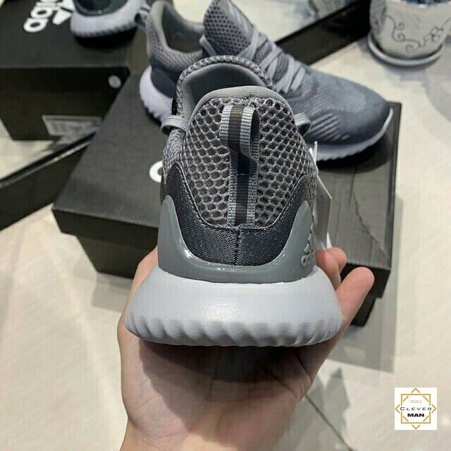 (FULLBOX - TẶNG MÓC KHÓA) Giày thể thao ALPHABOUNCE Beyond grey xám