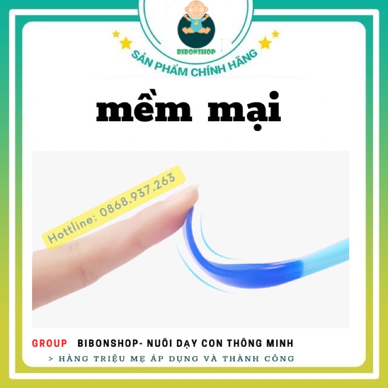 Thìa ăn dặm báo nóng cho bé