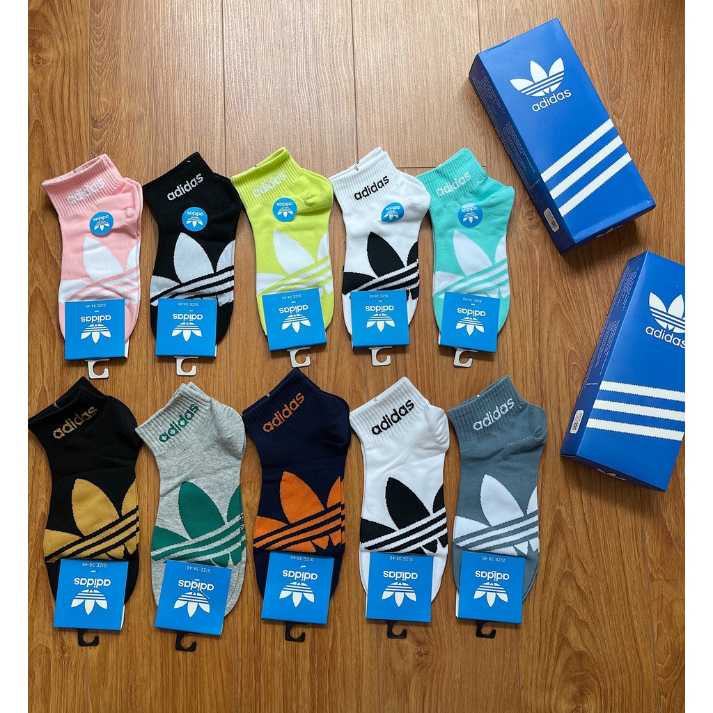 ❤ FREE SHIP ❤ hộp 5 cặp tất vớ nam nữ cổ ngắn hàng chuẩn ( Mum Mum Shop )