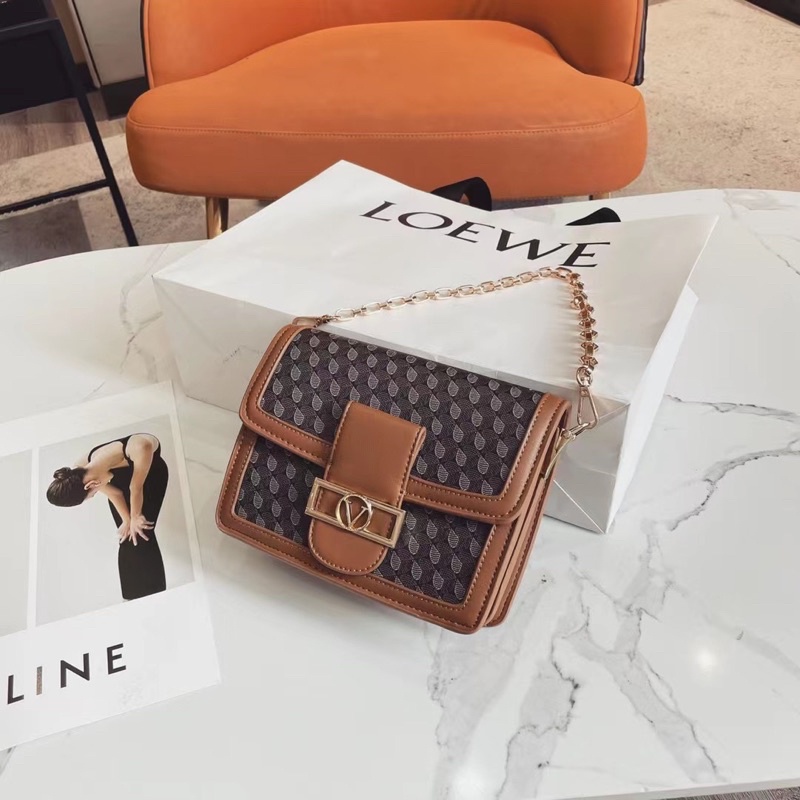 ORDER - TÚI MESSENGER FORM VUÔNG PHỐI MÀU CỰC XINH