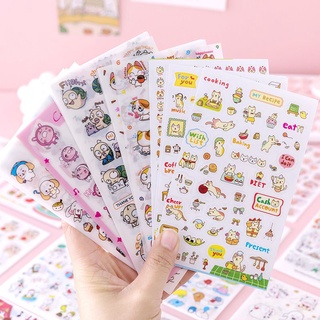 Set 6 tấm hình dán sticker trang trí nhiều mẫu P1