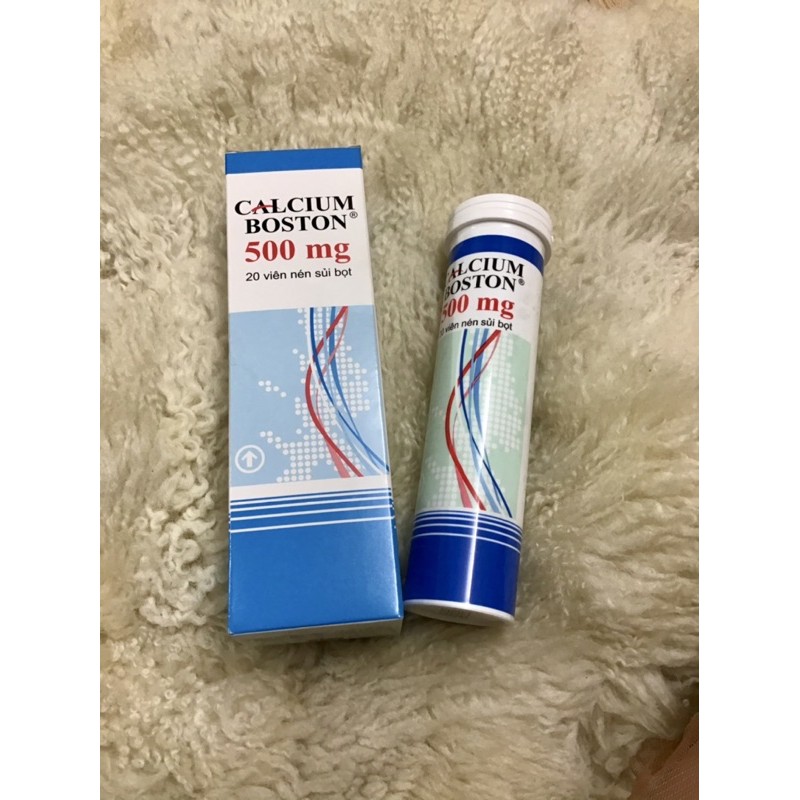Viên sủi calci calcium canxi 500 mg _Hỗ trợ bổ sung canxi cho người loãng xương, chuột rút