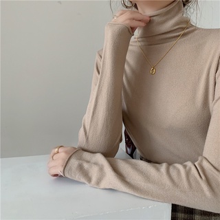 Áo Len Nữ  Ôm Cổ Lọ Mịn 801