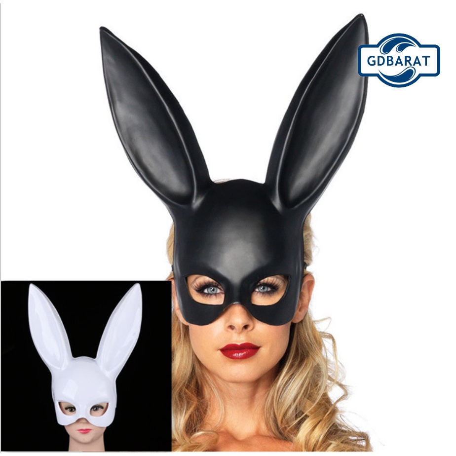 Mặt Nạ Tai Thỏ Hóa Trang Halloween Gợi Cảm Cho Nữ
