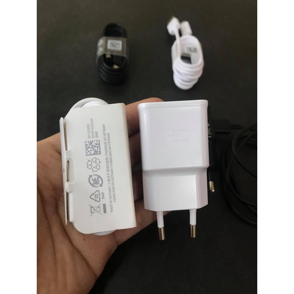 Bộ Sạc Nhanh Samsung 15w- Chân TypeC/Micro -Sạc an toàn cho mọi dòng máy Samsung- Chính hãng Samsung Việt Nam.