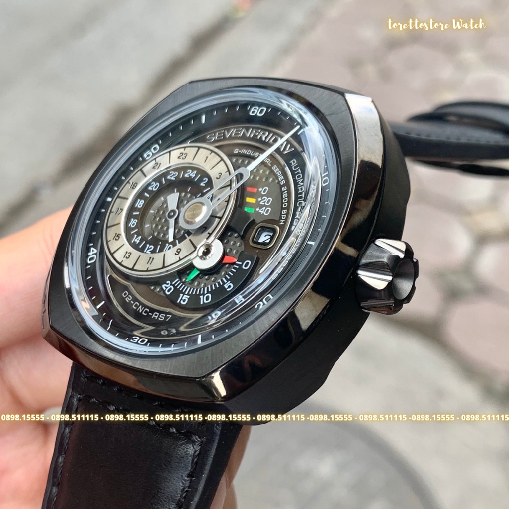 Đồng Hồ Nam  - Automatic - Hộp Gỗ, Sách, Thẻ Bảo Hành 2 năm , Khăn, Dây Cao Su Cao Cấp Tặng Kèm