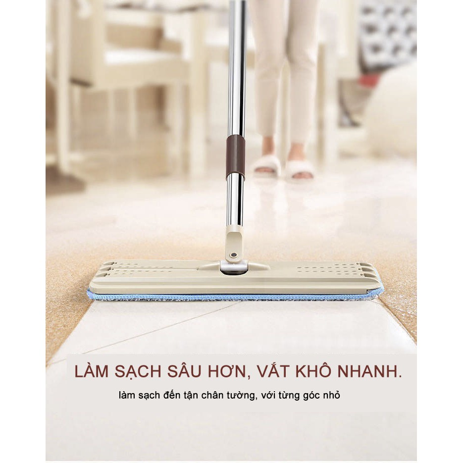 Chổi lau nhà tự vắt thông minh