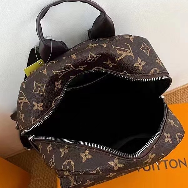 Balo da lv nam nữ đi học IRRY cặp mini nam nữ thời trang unisex da pu cao cấp chống nước