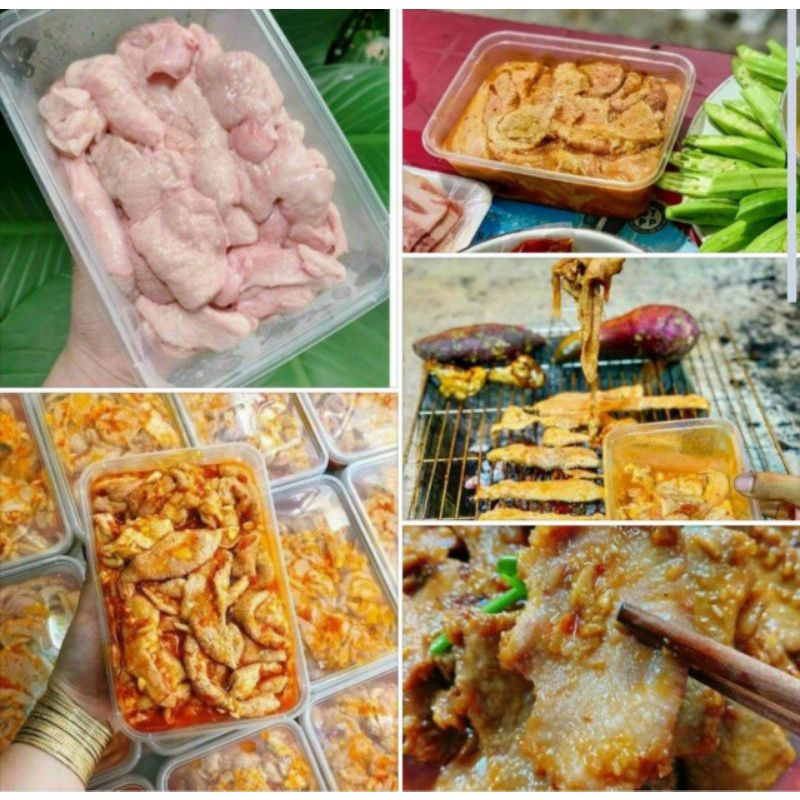 Vú heo ướp sẵn. 500g tặng kèm chao | BigBuy360 - bigbuy360.vn