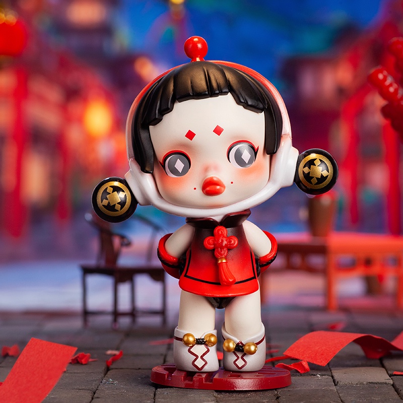 ∏♀□Hộp Đồ Chơi POPMART Tiger Leap Chúc Mừng Năm Mới Làm Thủ Công Thời Thượng Làm Quà Cho Trẻ Em