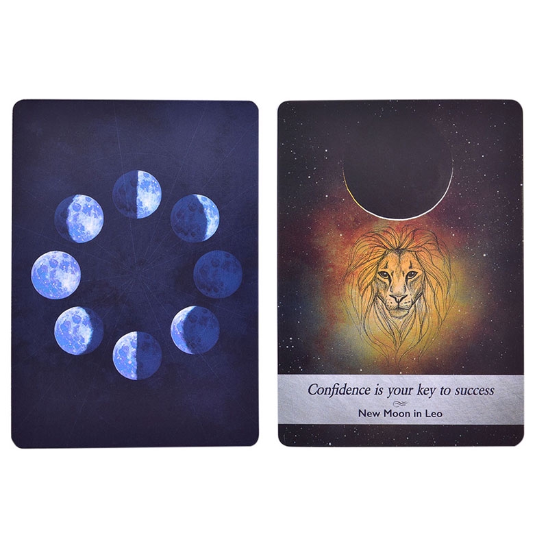 Bộ bài bói Oracle Moonology Tarot cực hay kèm hướng dẫn (Quét mã QR Code)