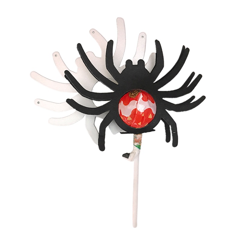 Aoto Khuôn Cắt Giấy Thủ Công Hình Nhện / Kẹo Mút Trang Trí Halloween Cho Người Lớn
