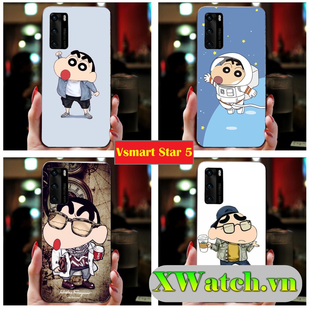 Ốp lưng dẻo TPU Vsmart Star 5 in hình Cushin