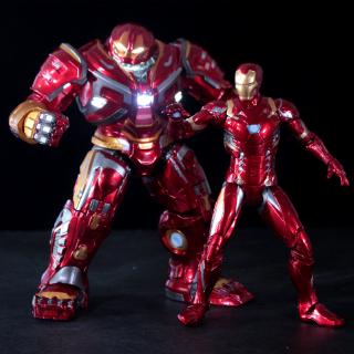 Mô hình nhân vật hulkbuster có đèn LED độc đáo