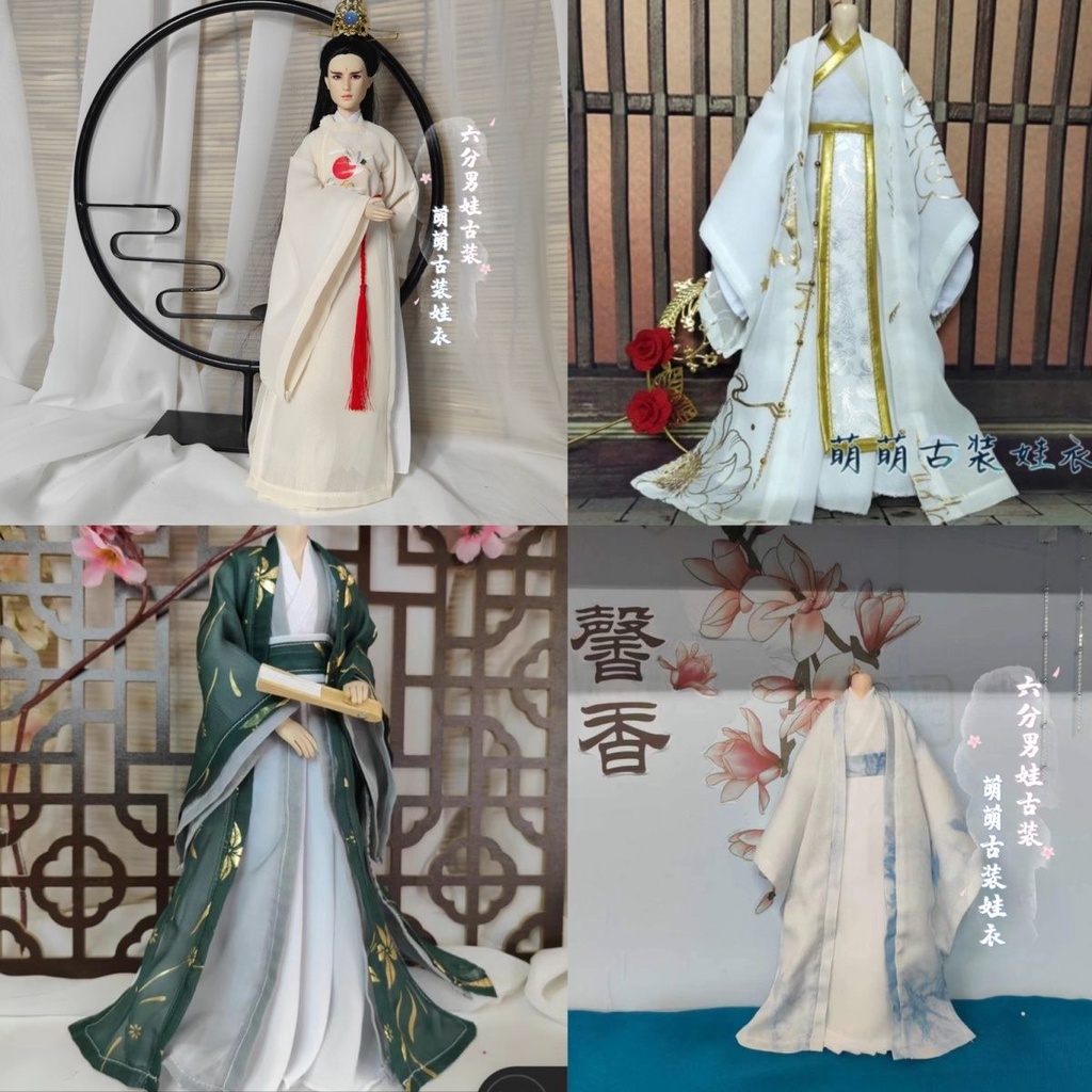 Bộ Đồ Hóa Trang Võ Thuật 6 Phút 6 Phút 6 Điểm 32cm Cho Búp Bê Nam 8.13