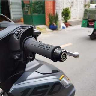 Bao Tay Xe Máy BARRAGUDA & Gù Nhôm Brem CNC Đen