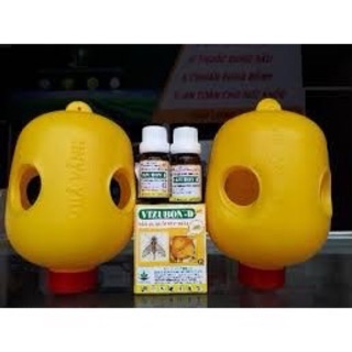 Combo 2 đèn bẫy côn trùng + 1 hộp thuốc dẫn dụ