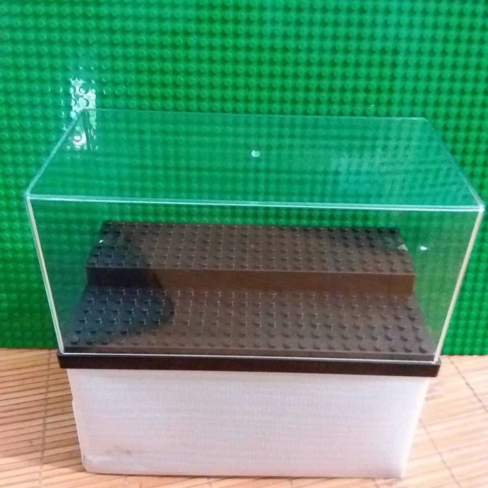 Hộp Trưng Bày Mini 2 Tầng Trong Suốt Nguyên Khối