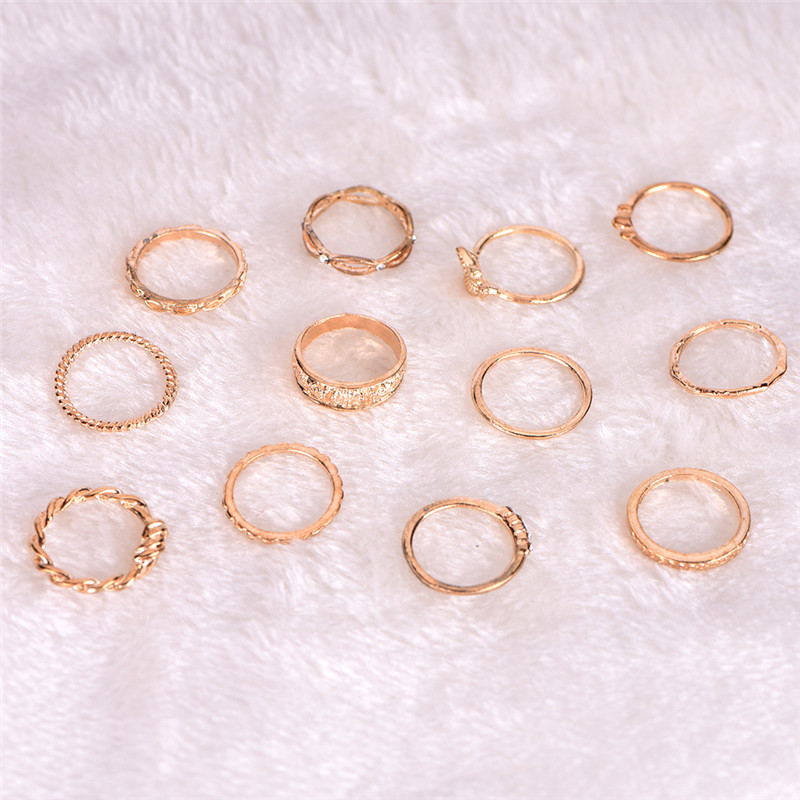 Bộ 12 Nhẫn Vàng