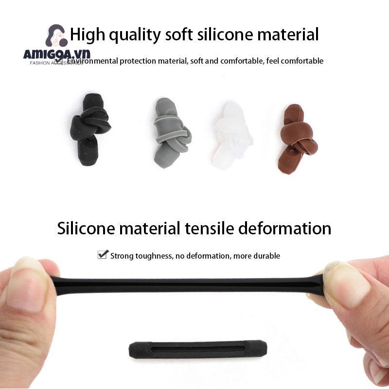 ✨✨1 cặp dây đeo kính bằng silicon mềm chống trượt