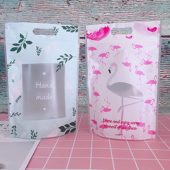 SET 10 TÚI ZIP ĐỰNG COOKIES 15.5*23.5