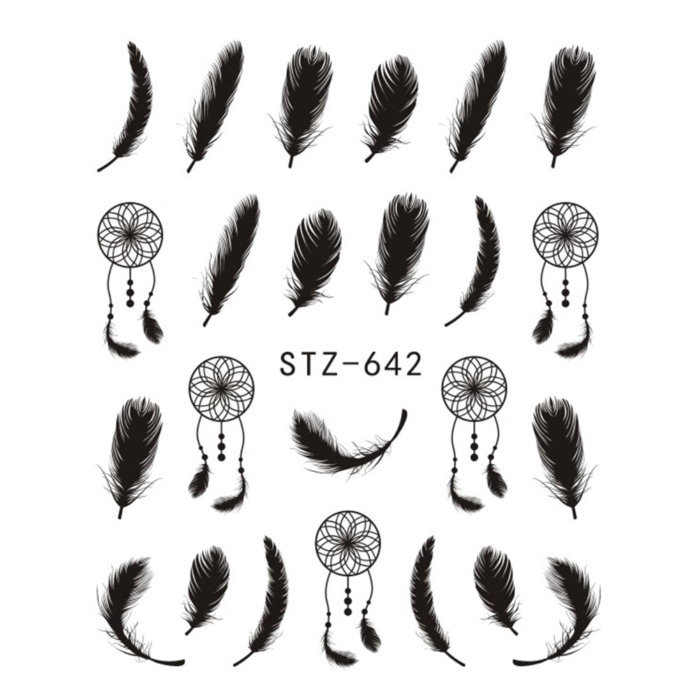 [Hàng mới về] Miếng hình dán trang trí móng tay họa tiết xinh xắn đẹp mắt