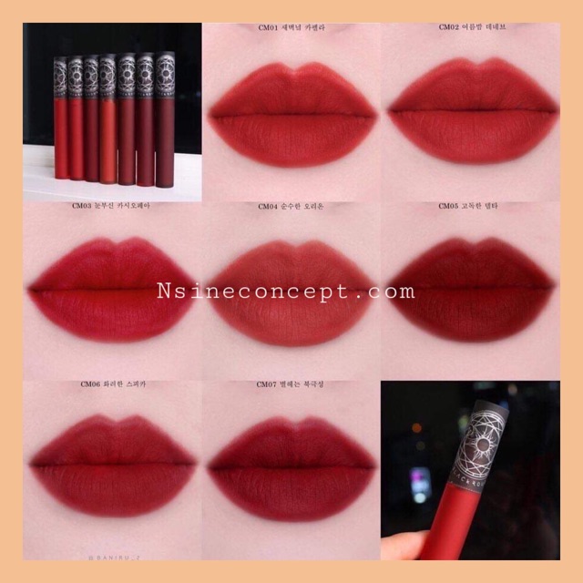 Son kem Black Rouge Cream Matt Rouge Tarot 1-22020 | Thế Giới Skin Care