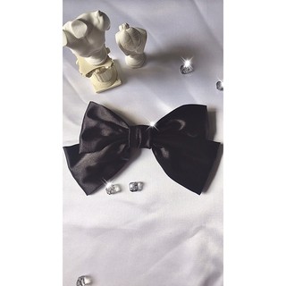 Scrunchies/ Kẹp tóc/ Cài tóc phi bóng đen