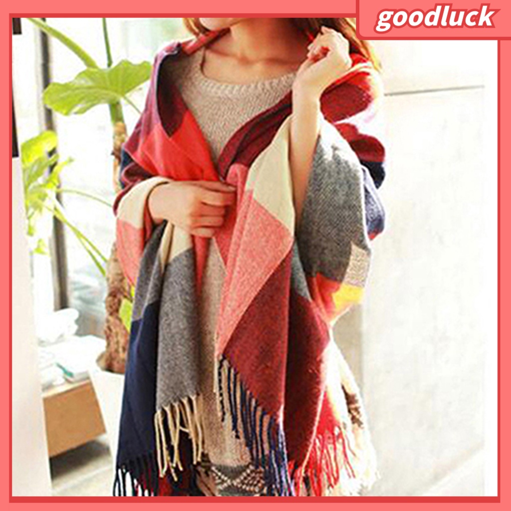 Khăn Choàng Nữ, Dài, Rộng, Ấm Áp, Thời Trang Mùa Đông