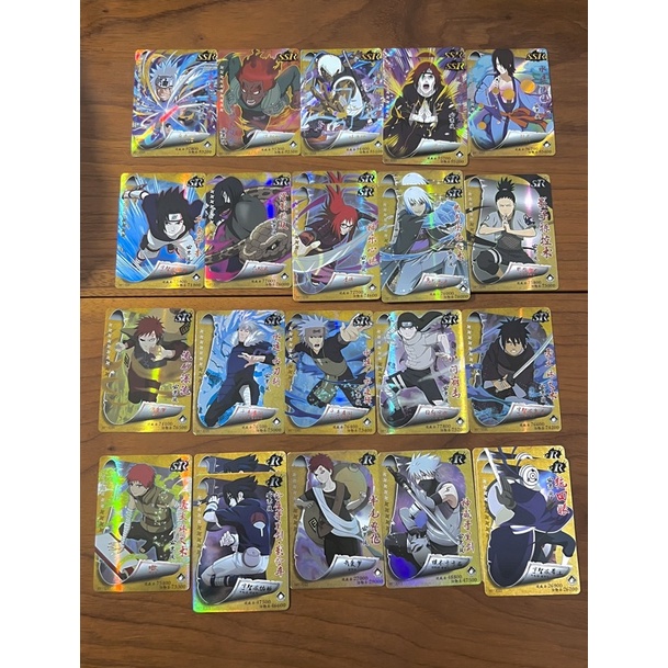 Thẻ Naruto SR SSR