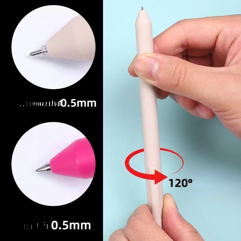 Bút Bi Sno White G601 Ngòi 0.5mm Cao Cấp Tiện Dụng