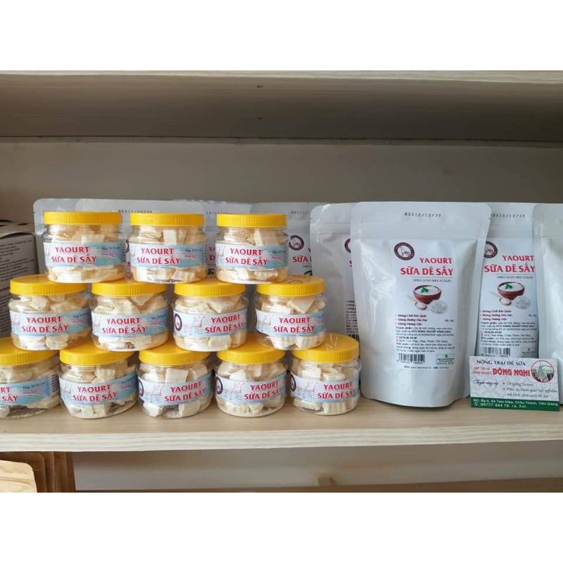 Yaourt sữa dê Đông Nghi sấy thăng hoa 40g