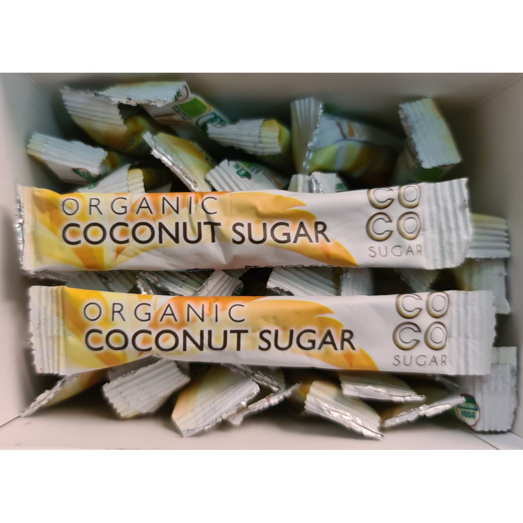 Đường mật hoa dừa hữu cơ PT COCO SUGAR 4g