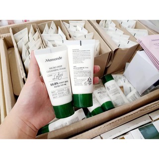 Sữa rửa mặt Mamonde Lotus Micro Deep Cleansing Foam 50ml