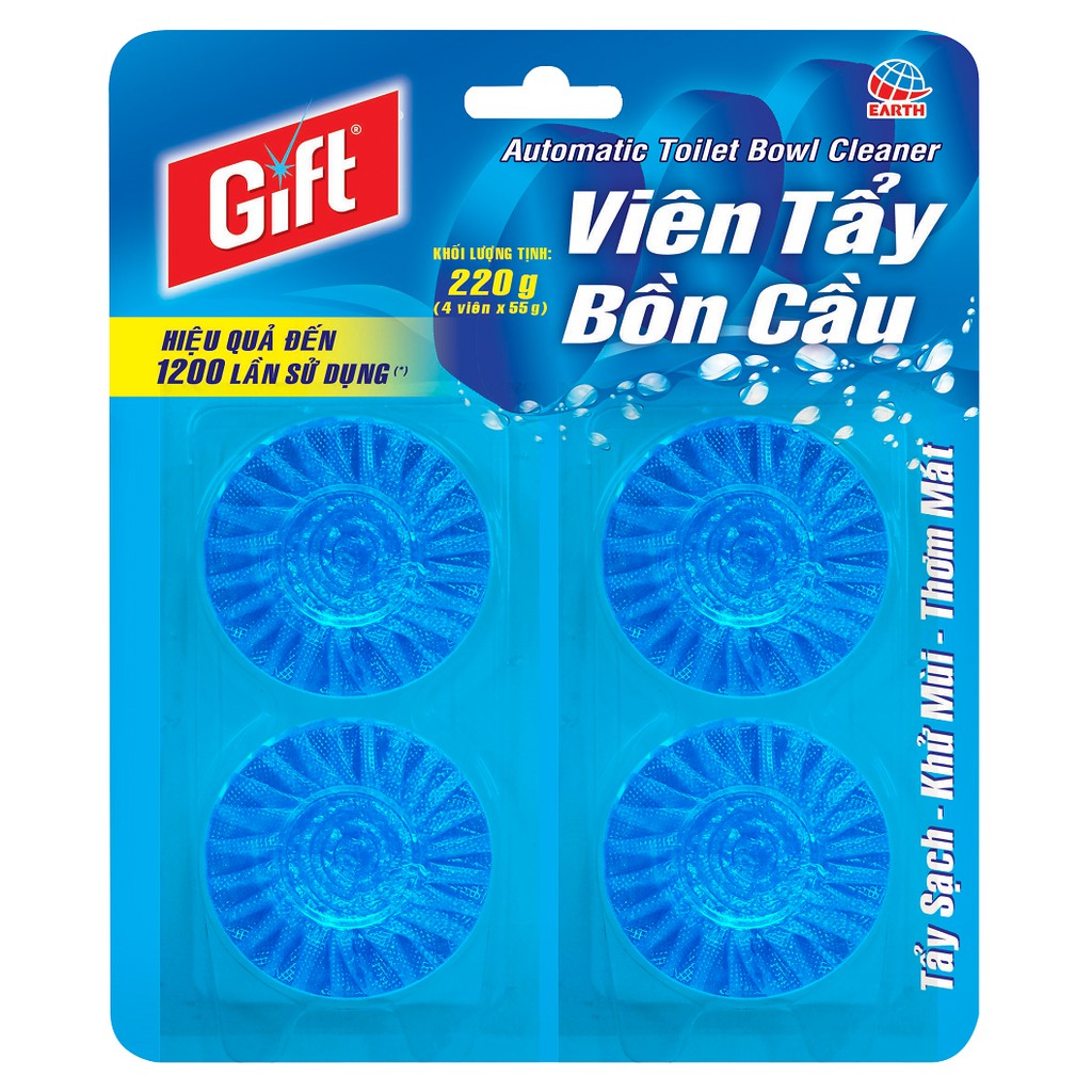 Viên tẩy bồn cầu Gift (4 x 55 g)