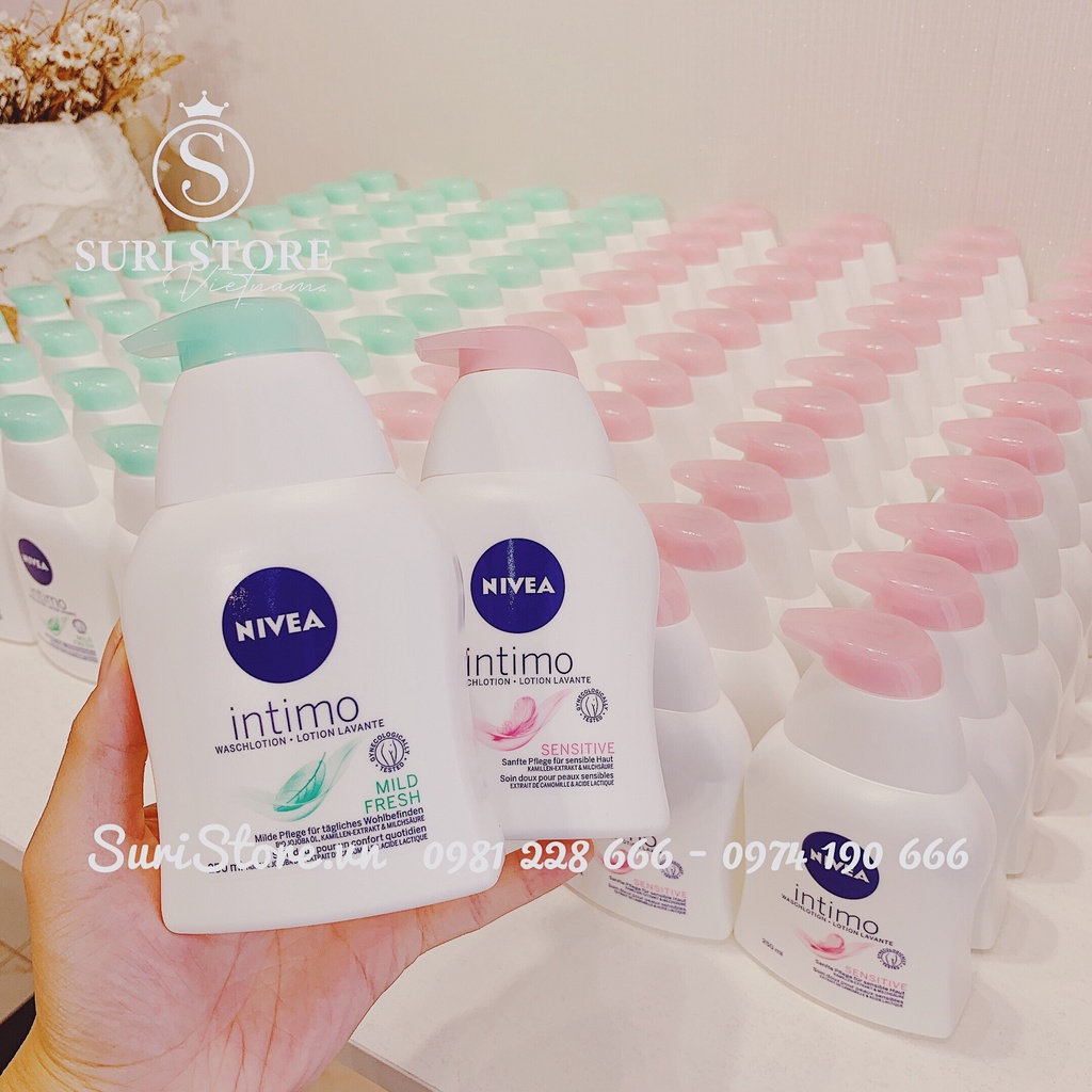 Dung Dịch Vệ Sinh Nivea intimo 250ml [HÀNG NỘI ĐỊA ĐỨC]