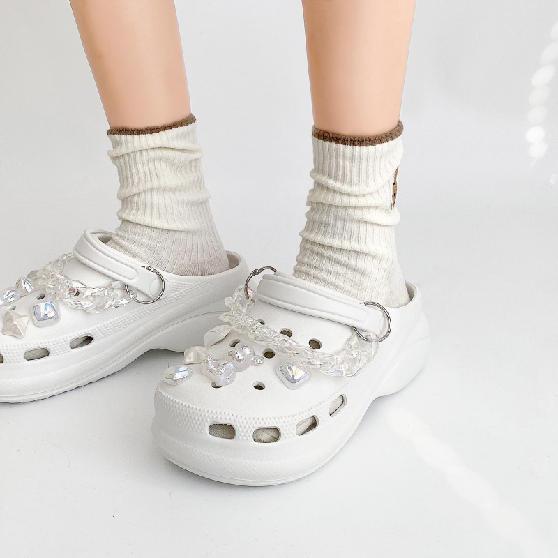 Dép Sandal Đế Dày Siêu Nhẹ Thiết Kế Đục Lỗ Thời Trang Mùa Hè 2022 Mới Cho Nữ