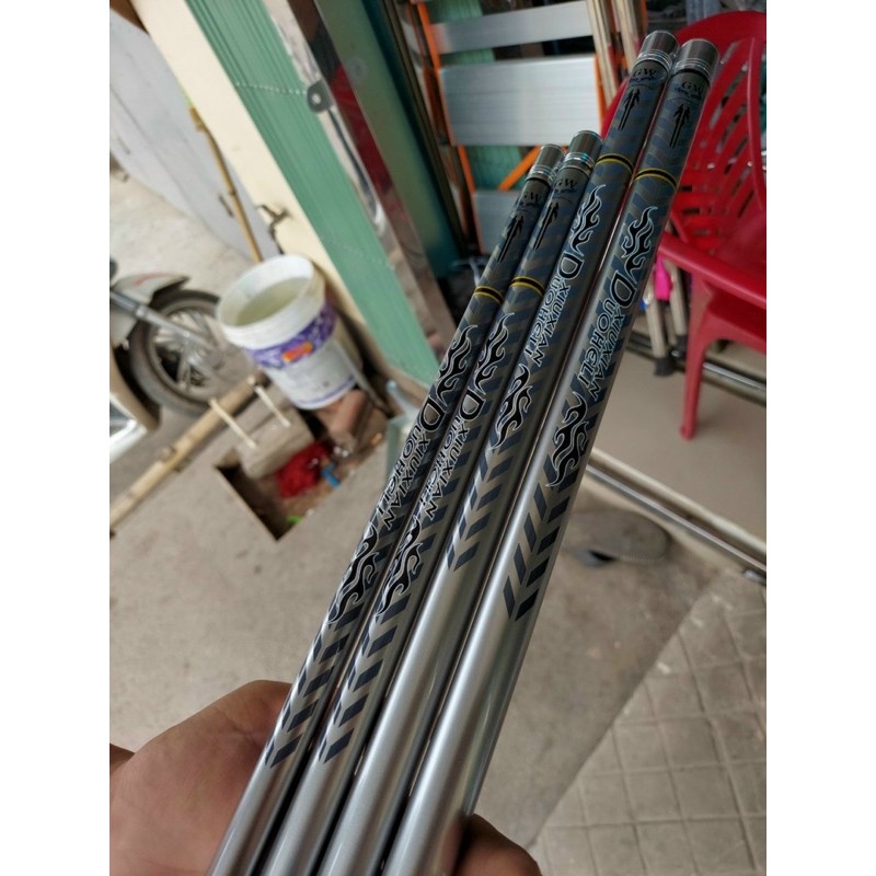 cần câu tay GW bạch xà 4H dài 6m3 siêu nhẹ siêu khoẻ ý hình