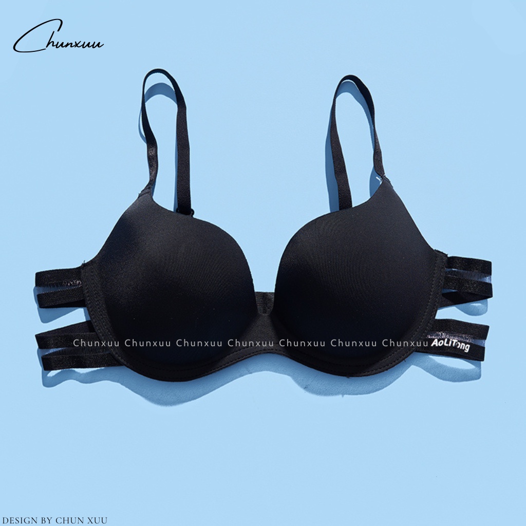 Áo lót nữ ChunXuu không gọng cúp ngực, thiết kế đệm dày vừa nâng đẩy ngực - AV32