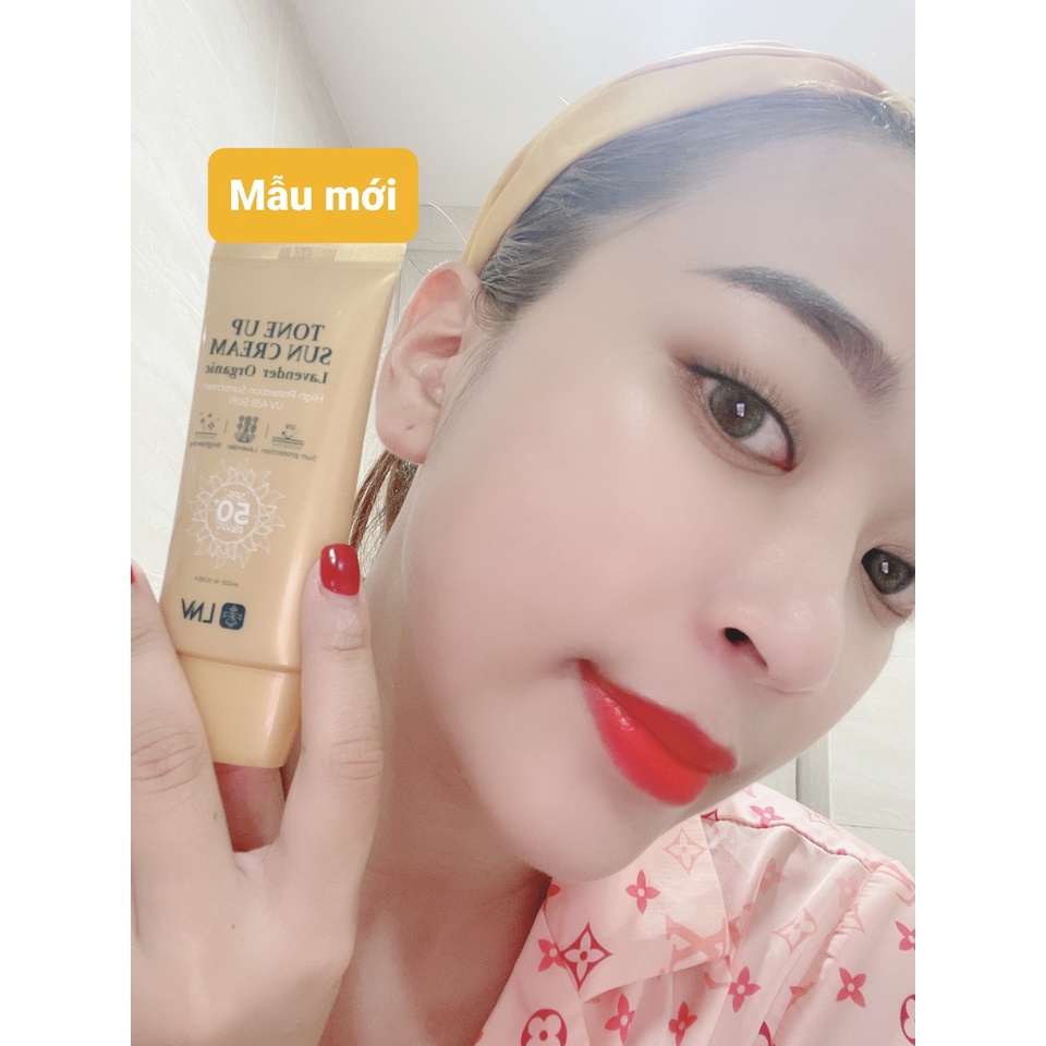 Kem Chống Nắng Lavender Organic Hàn Quốc LNV(NK&PP Linh Nhâm LNV)