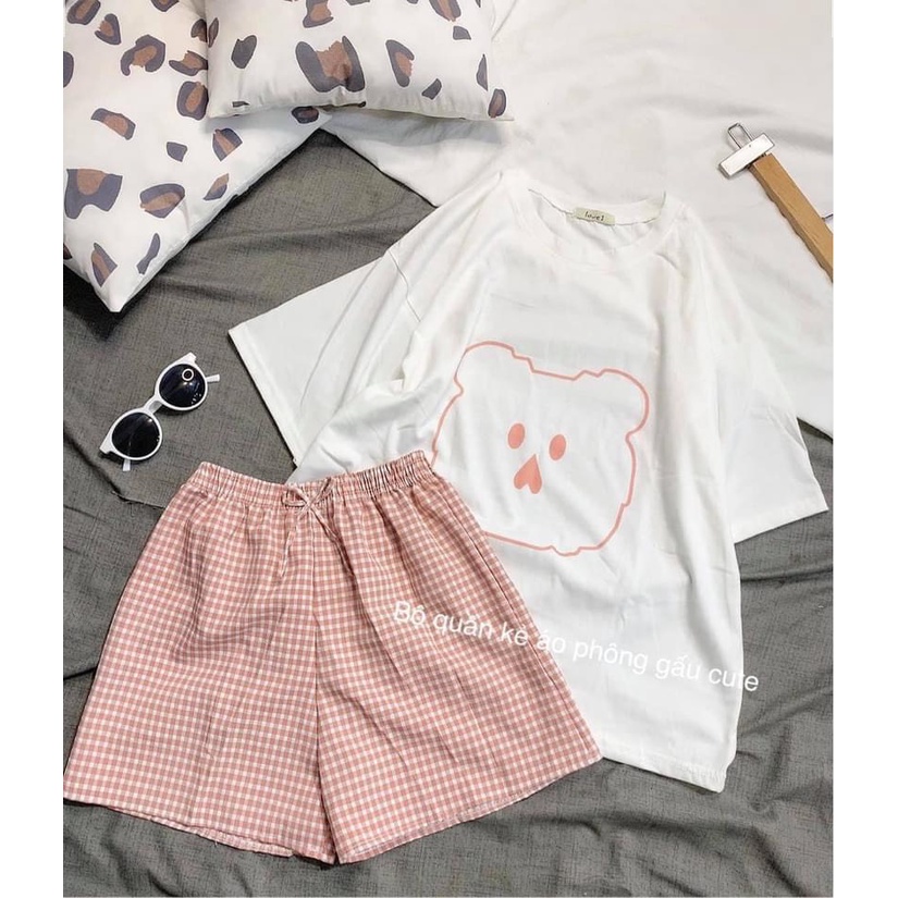 Set ngủ gấu trắng