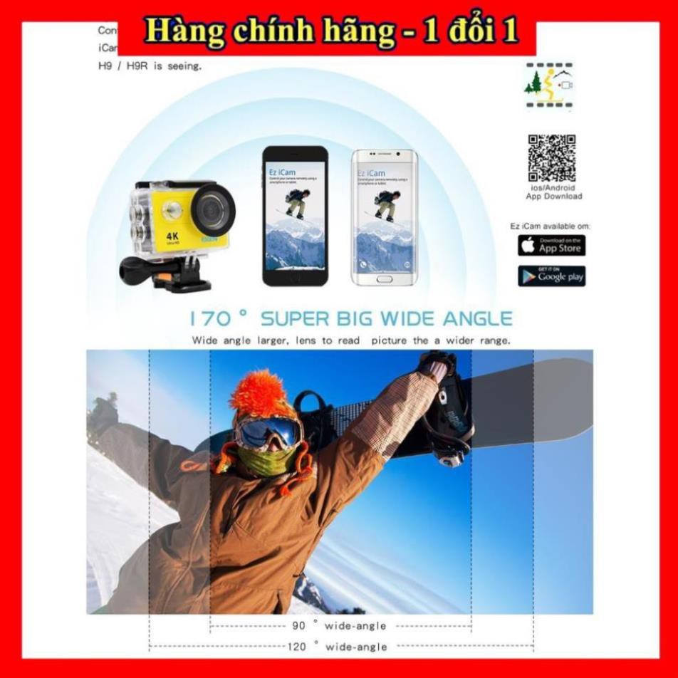 [Top sale] -  Camera Hành Trình 4K Ultra HD Wifi Kết Nối Với Điện Thoại Live Stream Eken H9R | BigBuy360 - bigbuy360.vn