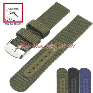 Dây dù 2 sợi kiểu quân đội. Màu Đen - Xanh bộ đội - Xanh Navy