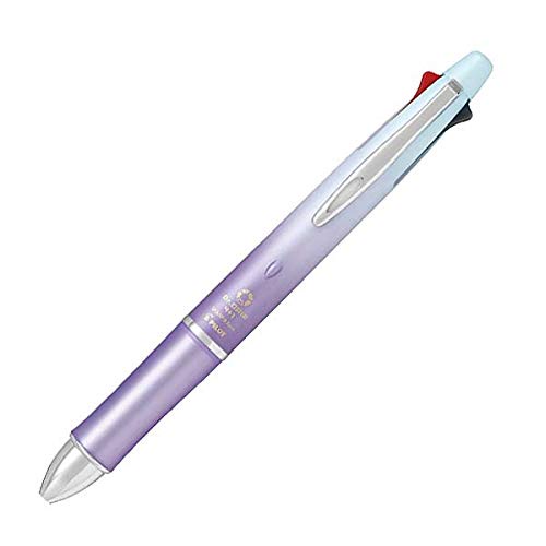 Bút nhiều ngòi Pilot Dr. Grip Gradation Lavender siêu êm BKHDF1SEF3-GLA 4 màu mực + 1 ngòi chì