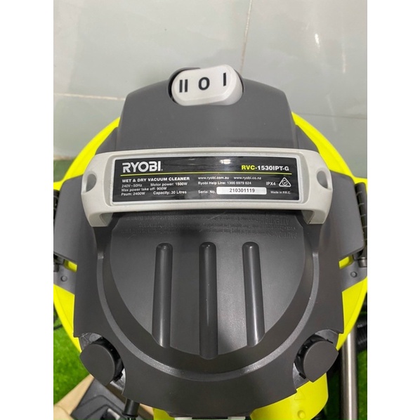 Máy hút bụi ryobi 30lít