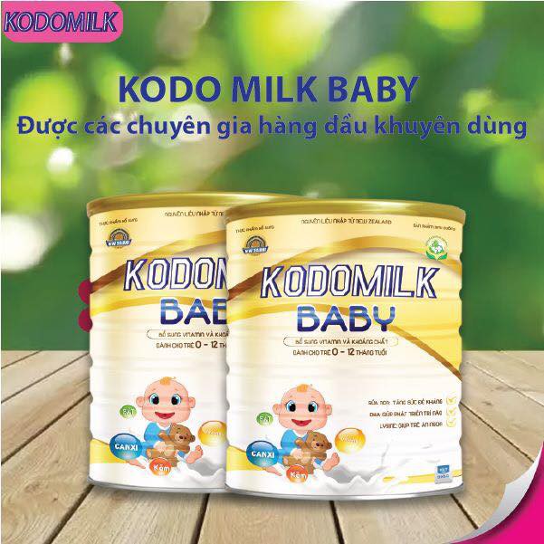 Sữa Kodomilk baby - Cho trẻ sơ sinh, 900gram