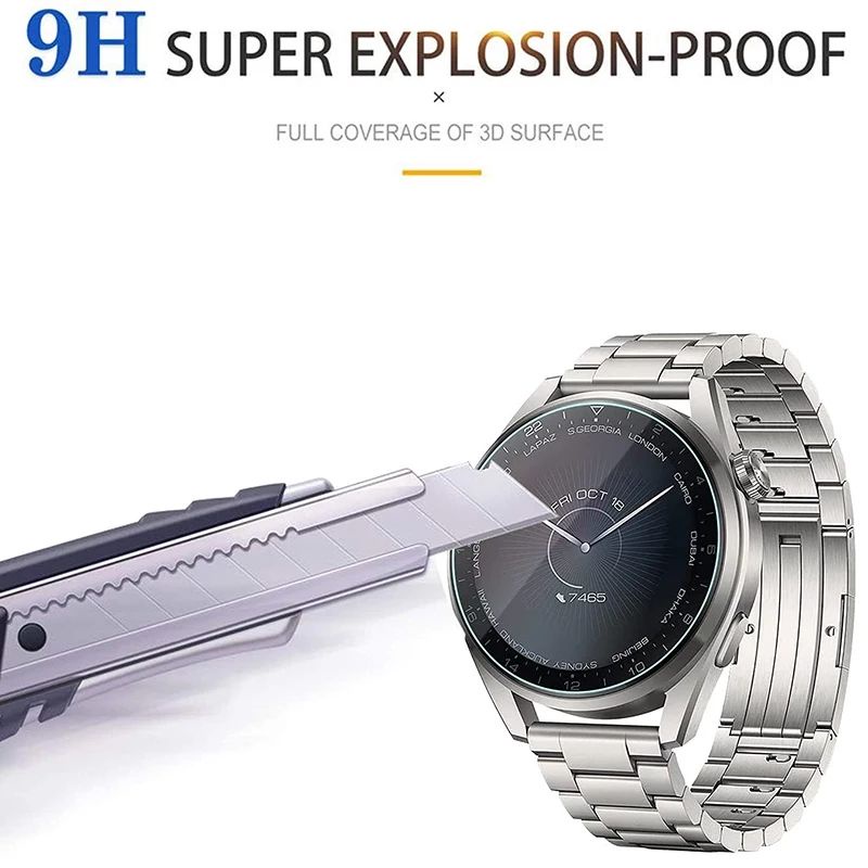 Kính cường lực chống trầy xước bảo vệ màn hình cho Huawei Watch 3 / watch 3 Pro