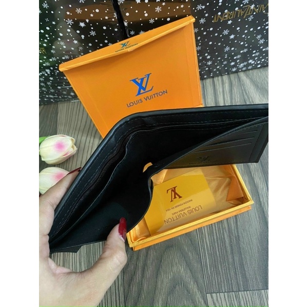 Ví Nam gập bỏ túi da mềm lv gc hm fullbox nam châm